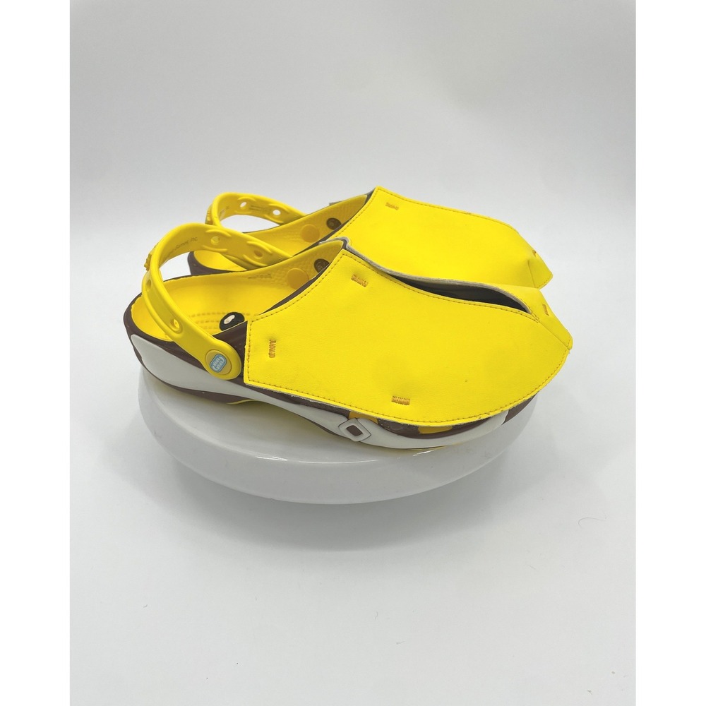 Crocs Fortnite Peely Clogs Mens 7 Womens 9 Yellow Rubber Classic Gaming Trendy